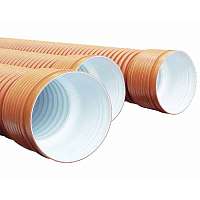 Трубы и фитинги для наружной канализации